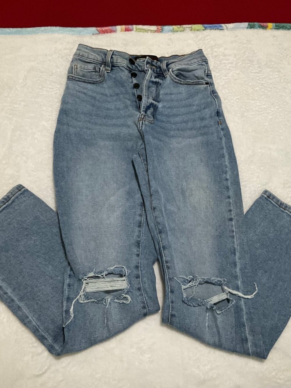 Love for Humanity, Button Fly, Women's Jeans